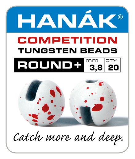 HANAK ROUND+ Tungsten Kuulat WHITE & RED