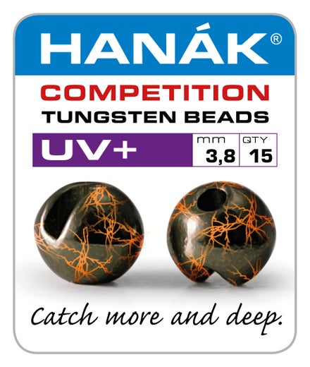 HANAK UV+ Black & Orange Tungsten Kuulat
